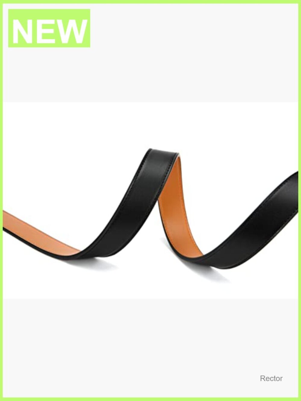 Reversible Leather Belt for Women - 2-in-1 Versatile Style - Picture 5 of 6
